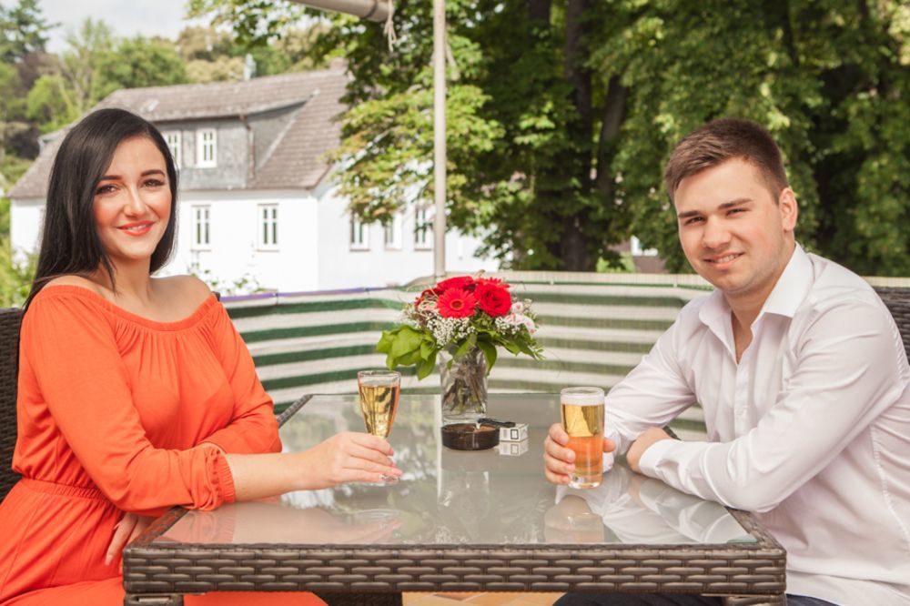 Hotel Pension Wiesenau Salzhausen Esterno foto